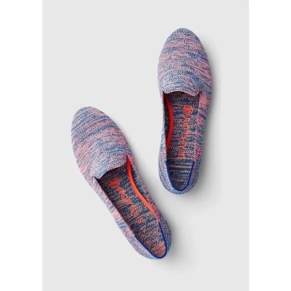 Rothy’s Turquoise Melange Loafer, sz 9.5